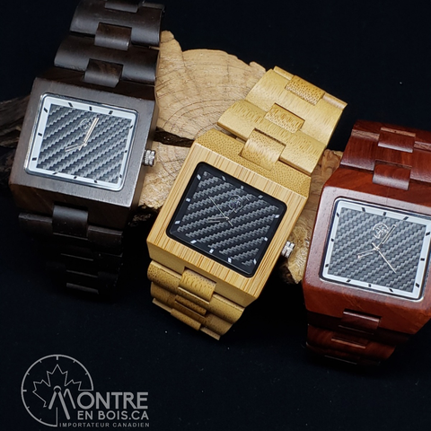 Montre en bois.ca-TITANS