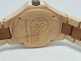Montre en bois.ca-Boreale-Chlorophyle